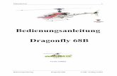 Bedienungsanleitung Dragonfly 68Bund V2 (Vorpitch) bezeichnet. Um die Werte einzustellen gehen Sie wie folgt vor: • No. 10 Dip Schalter auf ON setzen. Die Status LED am Sender wird