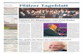 DIE RHEINPFALZ —NR. 9 ZEITUNG FÜR DIE Pfälzer Tageblatt Rheinpfalz... · Leser, die sich an der Wahl beteilig-ten. Damit lag die 18-Jährige in der Lesergunst vor der U21-Handball-Weltmeisterin