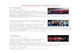 Teilnehmende Chöre 2016 - Mein Heilbronn · 2016-06-07 · Teilnehmende Chöre 2016 Arcobaleno Chor in der TSG Heilbronn DER CHOR wurde 1996 als Chor für moderne Chormusik gegründet
