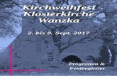 Kirchweihfest Klosterkirche Wanzkapix.kirche-mv.de/fileadmin/elkm/propstei_neustrelitz/KR...Steinbruch, sodass nur die Klosterkirche, das Klostertor und die Ruine einer Kloster scheune