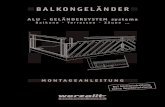 St. Gallen | Zürich | Werzalit Vertriebs AG - MA systema 1 PDF/MA_syste… · 4.29 – 4.32 Geländer-Konstruktionen mit langprofilen f bzw. s diagonal montiert 18 - 19 4.33 Geländer-Konstruktionen