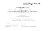 DISSERTATION - univie.ac.atothes.univie.ac.at/36979/1/2014-12-05_0949863.pdf · DISSERTATION Titel der Dissertation „Zum sprachlichen Verhalten von Portugiesen, die in Österreich