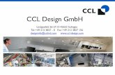 CCL Design GmbH · 2020-01-02 · Secondary Title Here (Cover Option 2) CCL Design GmbH Lindgesfeld 26-27, D-42653 Solingen Tel: +49 212 3827 - 0 Fax: +49 212 3827 156 designinfo@cclind.com
