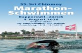 33. Sri Chinmoy Marathon- Schwimmen...Information:Pradeepta Bürgisser: +41 (0)56 203 13 11, Vallabha René Kaul: +41 (0)56 496 28 40 Internet: ch.srichinmoyraces.org, E-Mail: marathonswim@srichinmoyraces.ch