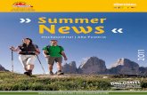 Ihre Ferienregion in Südtirol Summer News€¦ · Around the famous “Three Peaks” (Tre Cime/Drei Zinnen) are alluring and magnifi- ... For example, the banks of the idyllic Lake