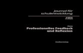 Thema Professionelles Feedback und Reflexion · journal für schulentwicklung 4/2016 20. Jahrgang Thema Professionelles Feedback und Reflexion 5529_JSE_4_2016.indd 1 25.11.2016 12:06:03