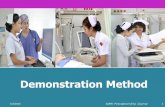 Demonstration Method · 2016-06-01 · การสาธิต (Demonstration Method) เป็นวิธีสอนที่ให้ผู้เรียนได้รับประสบการณ์