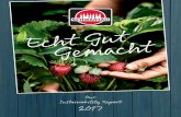 Sust ainab il it y Re por t 2017 - Schwartauer Werke · 2018-07-09 · We manufacture fruit products and snacks for the food retail. Our product portfolio includes jams and mar-malades,