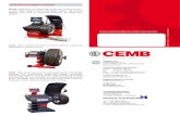 GARAGE EQUIPMENT DIVISION - cemb.com 021 20 04_11.p… · GARAGE EQUIPMENT DIVISION C206 - New universal handspin truck/bus balancer, especially dedicated for mobile service. ER100