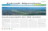 Alpenrheinzeitung Nr. 20 Dezember 2011 · profile der Sohle des Alpenrheins auf der IRR-Strecke zeigen, dass die Sohle in den letzten 40 Jahren insgesamt leicht aufgeschottert wurde,
