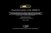 Fachberichte LUA NRW 5...Dr. Martin Kraft (MUNLV) Serie: Fachberichte LUA NRW 5 Auftraggeber Ministerium für Umwelt und Naturschutz, D-40190 Düsseldorf Tele fon (0211 ) 4566 -0 Telefxa