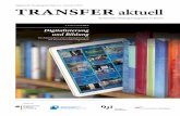 | ausgabe 1/2018 transferaktuell - Transferagentur Bayern · Platz für Zusammenarbeit eröffnen. Dann können wir von den verschiedenen Voraussetzungen profitieren. Durch die Digitali-sierung