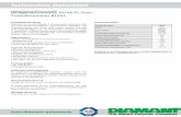 Farbe Grau - DIAMANT Metallplastic GmbH · 2018-03-20 · Technische Daten Wert Farbe Grau Eigenschaften 9000mPas (flüssig) sprühbar Mischungsverhältnis (Gewicht) [g] 74 : 26 Spezifisches