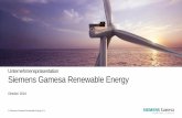 Unternehmenspräsentation Siemens Gamesa Renewable Energy · und zu angemessenen Kosten geliefert. Die Kundensicht einnehmen, um herausragende Leistungen zu erbringen. Neue Lösungen