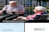 Sehbehinderte Menschen in Alterseinrichtungen ABA, und möchte das Wissen und die Erfahrung aus der Arbeit mit älteren sehbehinderten Menschen in Alterseinrichtungen weitergeben.