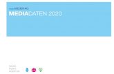 regioMEDIEN AG MEDIADATEN 2020 · der Europäer, Sozialen Medien 19%. MEDIADATEN 2020 Radiowerbung - Durch die Ohren, mitten ins Herz. Radio ist längst nicht mehr nur UKW. Mit unseren
