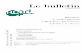 Le bulletin - Société française de Recherche ... · pour générer des majorants du problème pri-mal (qui peut être un problème combinatoire) : il suﬃt de résoudre (3) ou