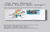 „Ist das Kunst oder kann das weg?“ - Kunsthaus Taunusstein · 2019-01-24 · Paul Klee: „Über die moderne Kunst“ Henry Miller: „Der Engel ist mein Wasserzeichen“ Grayson