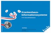 Krankenhaus- Informationssysteme Informationssysteme IT im Gesundheitswesen Jost Netze Director Business