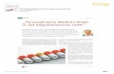 DAM - Die Allgemeinmediziner Seite 10, 11 / 1. März 2016 ... · "Personalisierte Medizin findet in der Allgemeinpraxis statt!" (2/2) DAM - Die Allgemeinmediziner Seite 10, 11 / 1.