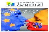 Europa für Mülheim – Mülheim für Europa · GmbH und IWW) geflossen sind, ist Mülheim an der Ruhr mit rund 6,4 Mio. Euro dabei. Europäischer Sozialfonds Von den EU-Mitteln