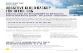 ARCSERVE CLOUD BACKUP FأœR OFFICE 365 7fb87c41-63ce-481f-83ee... Mit Arcserve Cloud Backup fأ¼r Office