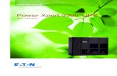 Power Xpert 9395 UPS - hoitungsz.com · 推出的第五代大功率UPS 电源，单机容量从200kVA 至1100kVA。9395 系列采用当今 最先进的电力电子技术，充分考虑用户负载的实际使用环境和特点，并且集其在电源系