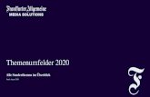 Themenumfelder 2020 - faz.media - F.A.Z. Media Solutions · Buch, Kunst und Kultur Termine 1/1 Themenumfelder 2020 Seite 14 Thema Umfeld Erscheinung AS DU F.A.Z. F.A.S. Industriekultur: