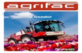 Deutsch Condor - sercolandtechnik.ch · Condor, unter Berücksichtigung des Konzeptes “4E’s for growers” entwickelt, sind wir unserer Zeit ständig weit voraus. Agrifac produziert