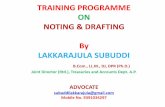 TRAINING PROGRAMME ON NOTING & DRAFTING By …APHRDI/2020/aug/notin… · RULE 3 B OF A.P.C.S. (CONDUCT) RULES, 1964 PROMPTNESS AND COURTESY: NO GOVT. SERVANT SHALL: IN THE PERFORMANCE