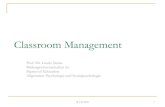Classroom Management - uni-due.de 2017-02-28آ  Classroom Management Prof. Dr. Gisela Steins Bildungswissenschaften
