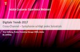 Adobe Customer Experience Webinars€¦ · Content um der hohen Anzahl Kanäle gerecht zu werden. 71%. Personalisierung. erhöht die Notwendigkeit. noch mehr Content zu erstellen.