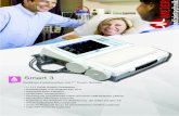 Smart 3 · 2017-05-29 · Smart 3 Zwillings-Fetalmonitor mit 7“ Touch Screen • 7‘‘ TFT Touch Screen Farbdisplay • Professionelle CTG Analyse inkl. STV • Dawes/Redman Kriterium
