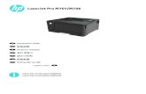 HP LaserJet Pro M701/M706 - · PDF file THẬN TRỌNG: Để tránh làm hỏng máy in, chỉ sử dụng dây điện được cung cấp cùng máy in. 2. Bật máy in. 3. Để