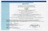 Zertifikat - BreitsamerEfb-Zertifikat 2018 Seite 1 von 2 Anlage l Teil 4 Sammeln und Befördern 4. Abfallarten nach dem Anhang zur AW: 4.1 alle Ablallarten E 4.2 alle nicht gefährlichen