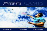 tennis & Englische camps · zw isc h en12 .0u d 6 U r Anschrift Giggleswick School Settle North Yorkshire BD24 0DE Tages-Camp (keine Unterkunft) Teilnehmer am Tages-Camp sind den