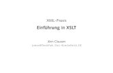 Einführung in XSLT · 2005. 2. 24. · Aufgaben Die Datei poem2html.xslenthalt¤ den Rumpf einer XSLT-Datei. Sieh Dir die Datei an. Verwende den XSLT-Prozessor xsltproc, um sie auszuprobieren: