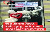 AWO Journal 29 - AWO Kreisverband Rhein-Oberberg e.V. · 2019. 8. 29. · 100 Jahre AWO. Foto: FlowerLover / pixelio.de F e i e r n S i ei m i t u u n s ä J u b i l u m s j a h r!