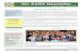 J IISc AANA Newsletter March 2020 Page 1 · Rachna Tiwary (2007) * IISc graduation year 2020 IISc AANA Meeting will be held at Georgia ... including student support. IISc AANA is