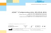 IDK® Calprotectin ELISA Kit - Affinity Diagnostics 2016-09-14.pdf · Arbeitsanleitung / Manual IDK® Calprotectin ELISA Kit Zur in-vitro-Bestimmung von Calprotectin (MRP 8/14, S100A8/A9)