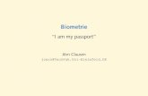 “I am my passport” - uni-bielefeld.dejoern/edu/... · Biometrie 22/24. zukunftige Entwicklungen, cont.¨ ... The images shown in this presentation were downloaded from publicaly