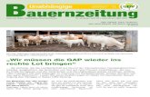 „Wir müssen die GAP wieder ins rechte Lot bringen“ …...Heute ist der UBV in fünf Landwirtschaftskammern ver treten: In OÖ und Salzburg hält man je 5 Mandate, in der Stei-
