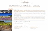 Château de Pennautier · 2018. 8. 28. · Carcassonne South of France Tél. : +33 (0)4 68 72 65 29 contact@lorgeril.com FRANCE 1 UN MONUMENT HISTORIQUE Au Château de Pennautier,
