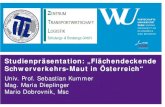 Studienpräsentation: „Flächendeckende Schwerverkehrs-Maut in … · 2017. 3. 15. · Studienpräsentation: „Flächendeckende Schwerverkehrs-Maut in Österreich“ Univ. Prof.