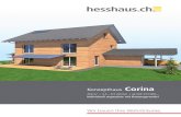 Corina - Home | Hesshaus · 2019. 12. 3. · Baubeschrieb Corina. Ihre Vorteile Als Familienunternehmen realisieren wir Ihre Wohnträume mit qualifizierten, langjährigen Mitarbeitern