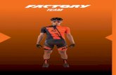 8 FACTORY TEAM - Fahrradtechnik Franz · ￭ Kurzarm ￭ Anatomischer Schnitt ￭ Hoch atmungsaktives Stretchgewebe ￭ Reflexeinsätze hinten ￭ Durchgehender Reißverschluss ￭