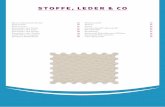 STOFFE, LEDER & CO · 2019. 4. 15. · STOFFE, LEDER CO Seite 60 HAUPTKATALOG … 0645 KUNSTLEDER SKAI SOTEGA Material: 27 % BW-Gewebe, 73 % PVC-Compound Gewicht: 740 g/m² +/−