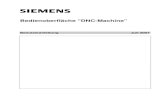 Bedienoberfläche DNC-Machine - Siemens · DNC Machine für Sinumerik 2.0 Funktionalität der Bedienoberfläche • 8 Wurde ein Defaultziel für die Datenbasis der Steuerung gefunden