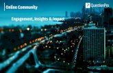 Online Community Engagement, Insights & Impact · an der Community. Einblicke sammeln Belohnen Nutzen Sie Ihren Kunden durch Befragungen, Diskussionen, Umfragen und Events. aus Ihren