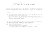 RITA-2- Justieren...RITA-2- Justieren 0. Shutdown Justierung (optisch) Die Monochromator Translationstische sind durch die optische Justierung so eingestellt, dass die Rotation um